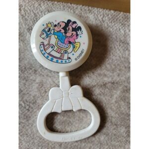 Vintage Disney Rattle Mickey and Minnie‎ Mouse